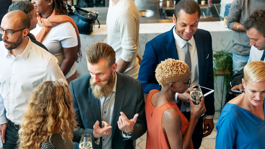 professionals speed networking event format — Events perspective 1
