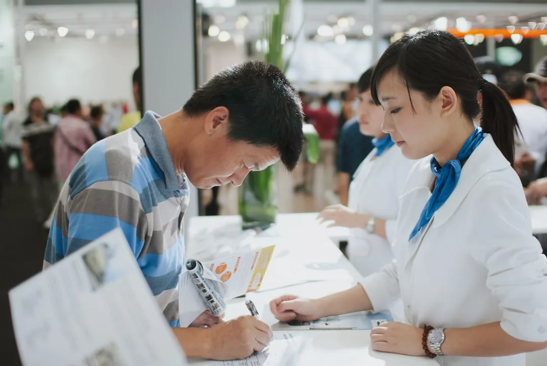 professionals studying together certification exam — Education & E-Learning perspective 2