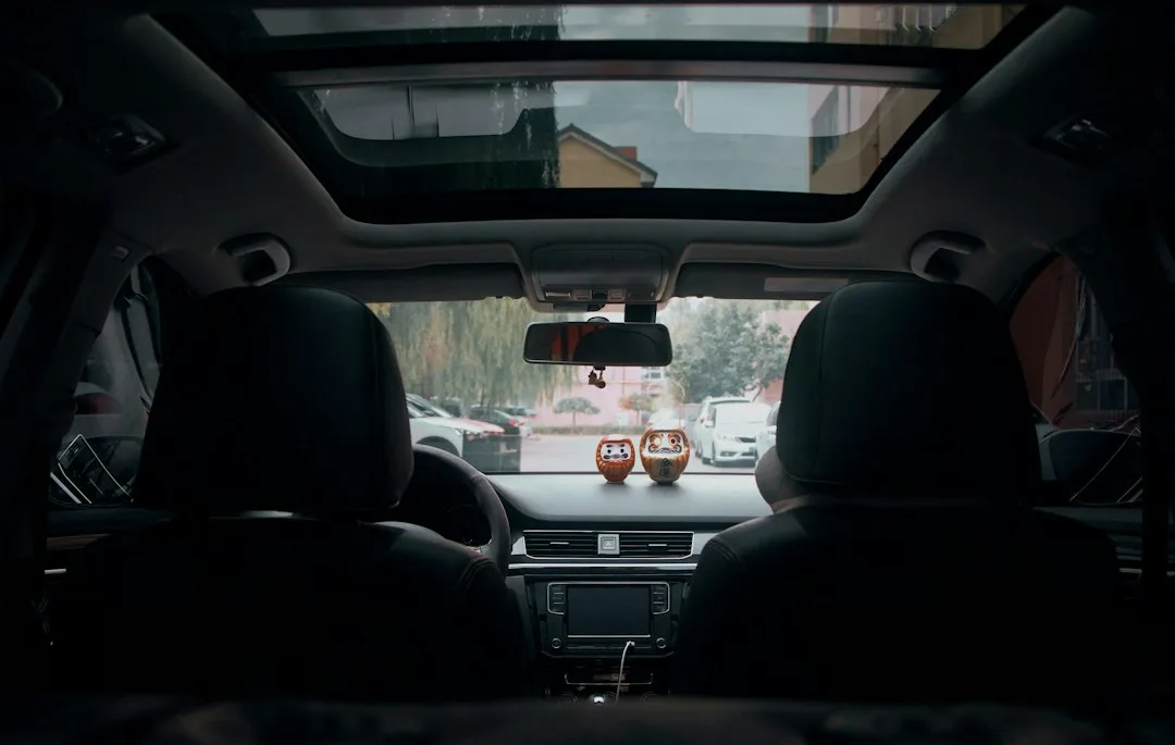 modern car interior occupant monitoring camera — Cars & Auto perspective 1