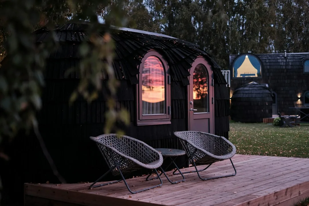 luxury backyard glamping tent setup — Travel perspective 2
