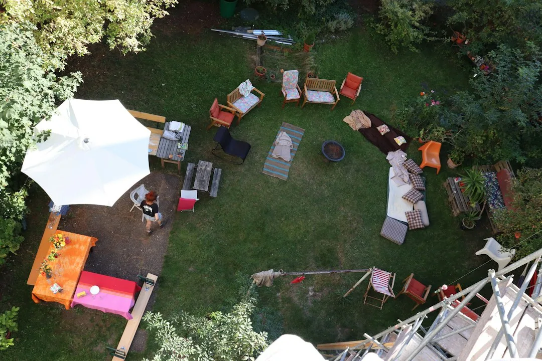 luxury backyard glamping tent setup — Travel perspective 1